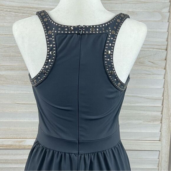 Cynthia Rowley Scoop Neck Embellished Scuba Dress Medium - Picture 11 of 14